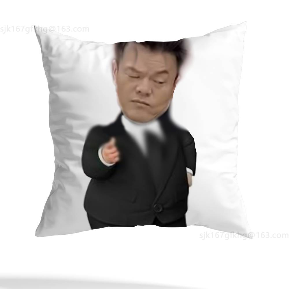 J-JYP Meme Modern Throw Pillow Case Pillow Case Living Room Sofa Cushion Cover Suitable For Home Bedroom Room Decoration