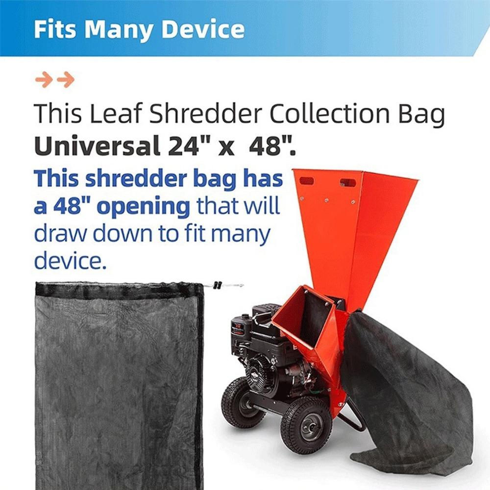Nylon Wood Chipper Bag Heavy Duty Wood Chipper Collection Bag Universal Bag  Leaf Collection
