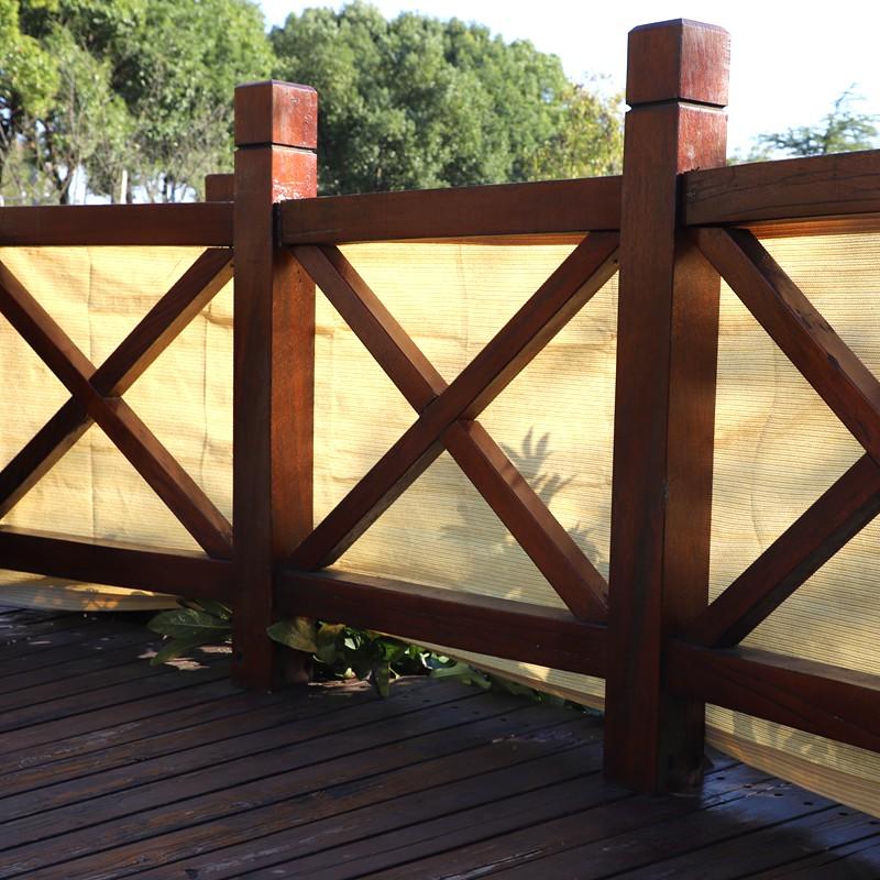 Thicken Beige Anti-UV Sun Shade Net Home Garden Hotel Terrace Safety Fence Net Balcony Privacy Screen Canopy Shading Sails