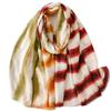Spring and Summer Scarf Small Fragrant Wind B Colored Coral Scarf Warm Shawl Women Sun Protection Large Handkerchief, Outdoor Warm Tassel Headscarf