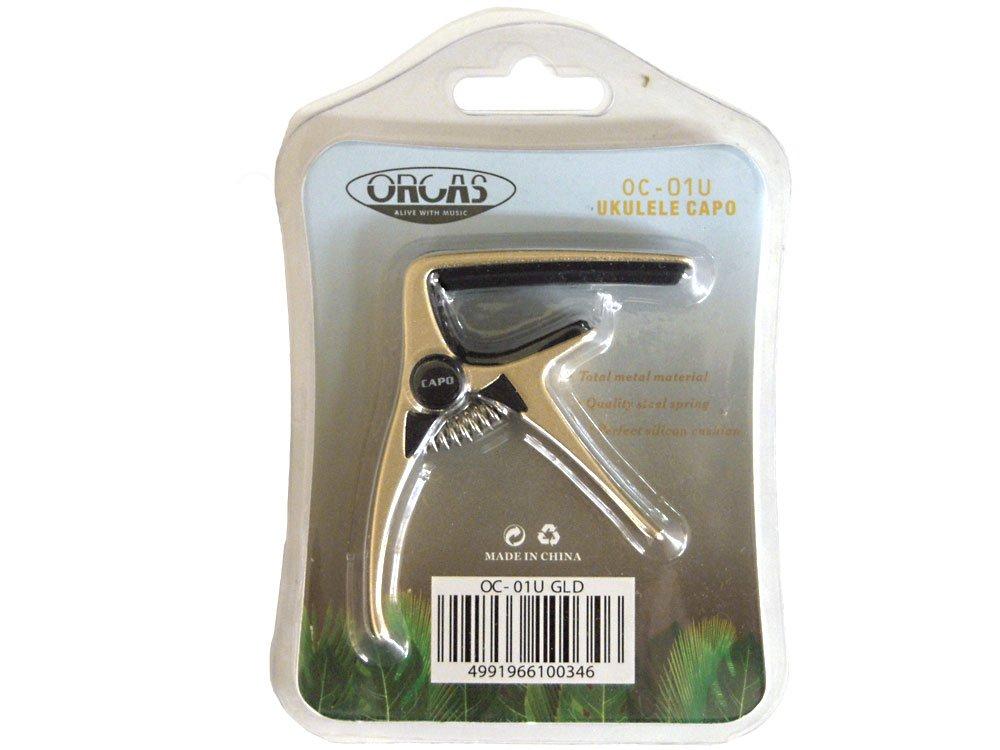 ORCAS Capo tast pentru ukulele GLD [ORCAS] OC-01U