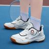 Badminton shoes 2025 new breathable soft sole lightweight non-slip professional competition training shoes children's sports shoes