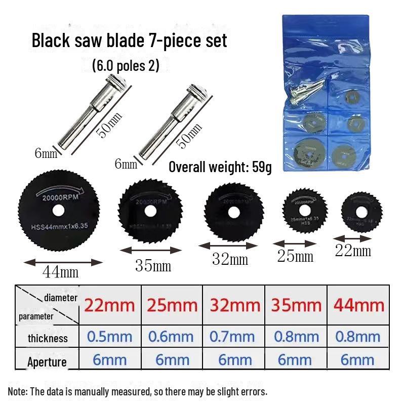 High-Speed Steel Circular Saw Blade for Wood, Aluminum, Metal, and Angle Grinder Cutting.