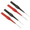 Diagnostic Tools Multimeter Test Lead Extention Back Piercing Needle Tip Probes Autotools Automotive Kit Machine 0.7MM 30V 4Pcs