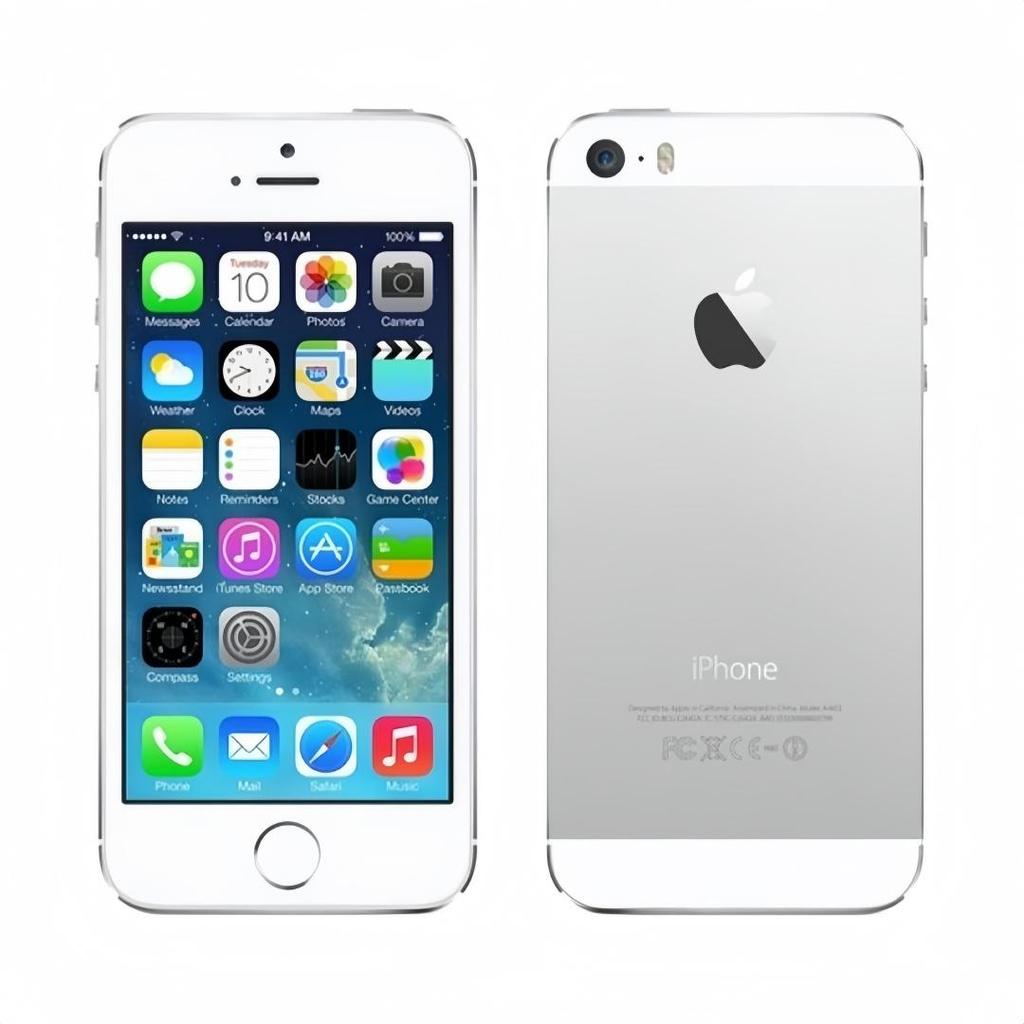 Apple iPhone 5s 64GB Stříbrný - Odemčený Smartphone - (Zrekonstruovaný)