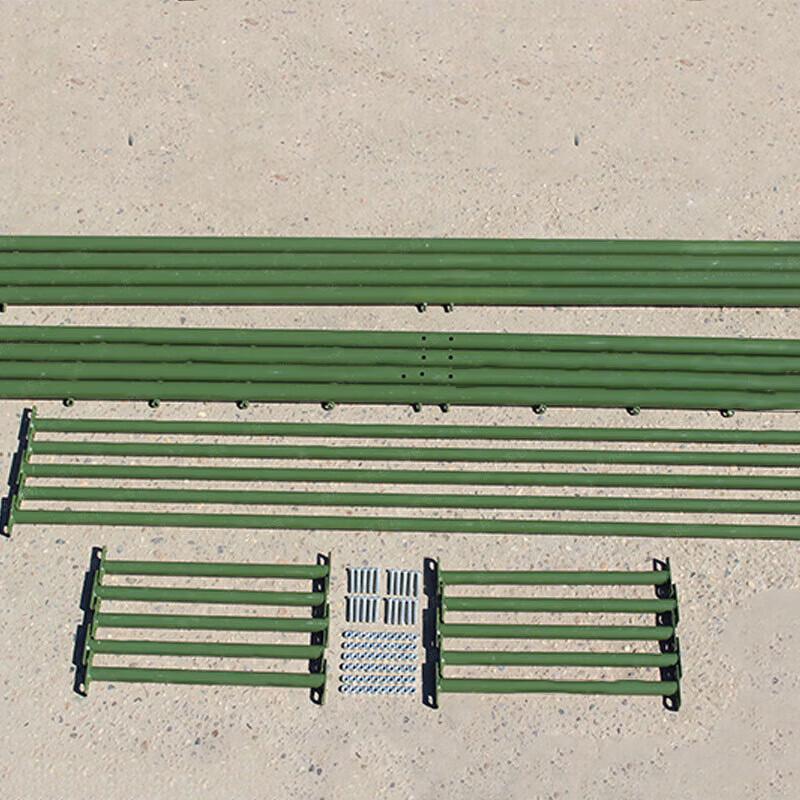 Outdoor High-Low Crawling Net Obstacle Course