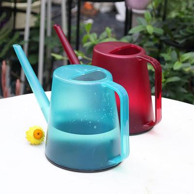 Frosted Transparent 1,8 L Lange Auslauf Gießkanne für Gartenarbeit