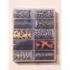10pcs/Box Leopard Print Nail Art Transfer Foils Nail Accessories DIY Nail Stickers Nail Art Supplies