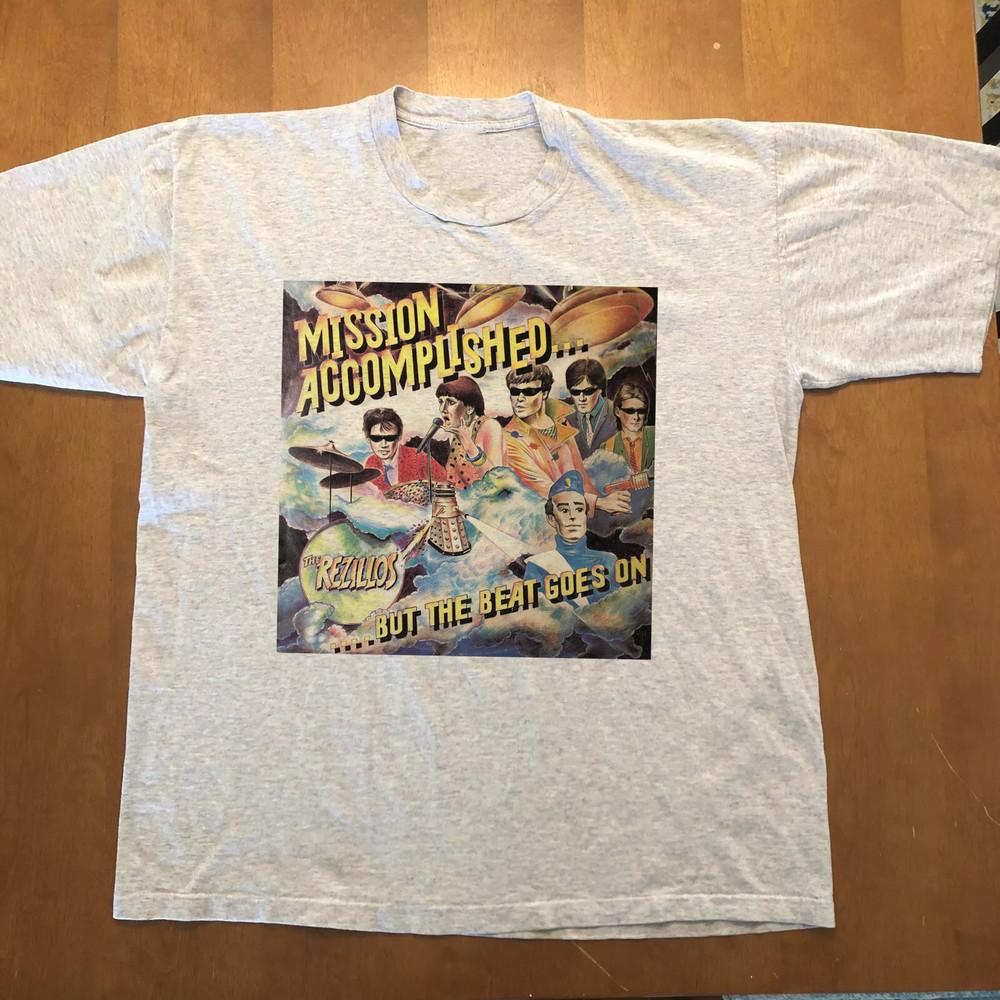 The Rezillos  Mission Accomplished But The Beat Goes On T Shirt Size S-5XL TT113 Unisex T-Shirt S