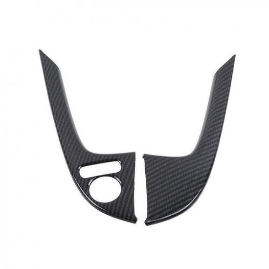 Carbon Fiber Interior Door Armrest Cover For Mitsubishi Eclipse Cross 2018-
