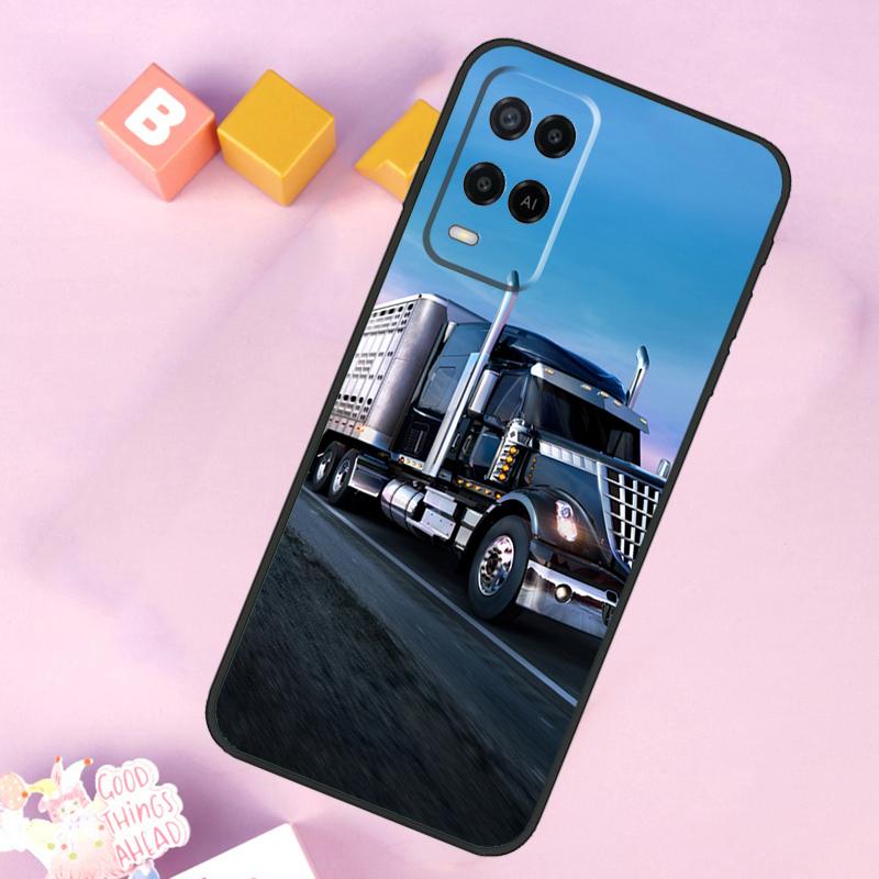 

Heavy Truck Car Case For Oppo A54 A74 A94 A40 A60 A80 A18 A38 A58 A78 A98 A96 A76 A16 A15 A17 A57 A5 A6 Pro OPPO A80 5G