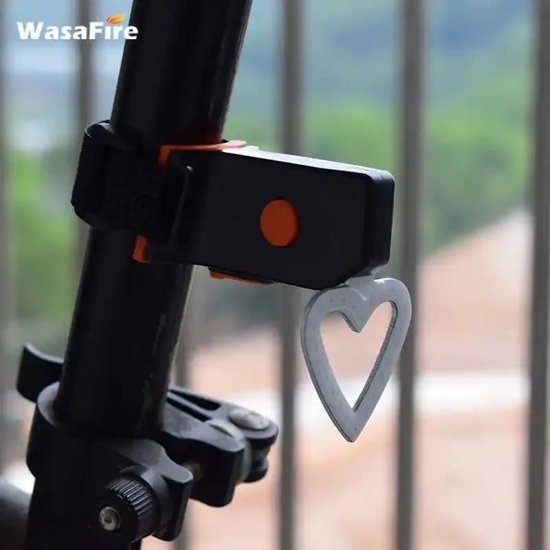 COB Bicycle Lights IPX 6 Waterproof Bicycle Taillight USB Rechargeable Bike Rear Light Heart Shape Bike LED for Cycling Parts 7