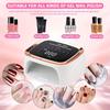 108W Rechargeable UV LED with 36 Beads Nail Dryer Cordless Lamp for Manicure and Curing All Gel Nail Polish At Home DIY Salon