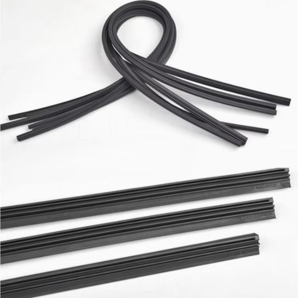 18inch 16inch Car Wiper Rubber Strip 28inch Rubber Integrated Boneless Wiper Blade 24inch 20inch Wiper Strip Replacement 2pcs