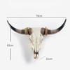 Decorative Animal Heads Wall Art Featuring Cow for Living Room