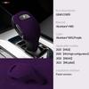 For Mg GT MG5 MG6 HS Accessories Car Shift Knob Head Trim Cover Sticker Alcantara suede Interior Modification Product Styling VV222