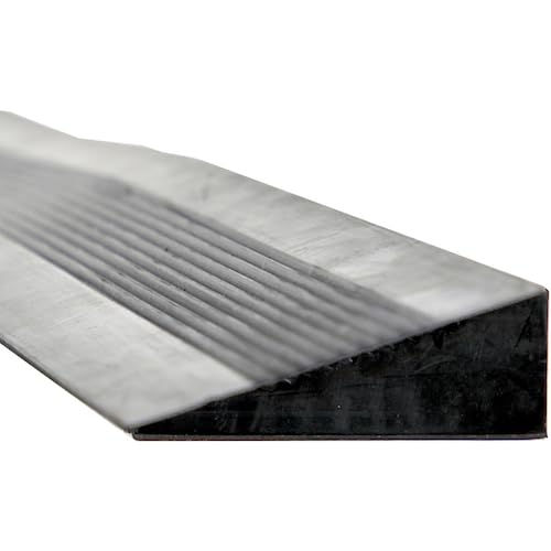 TRUSCO Indoor/Outdoor Step Elimination Slope H15XW35XL1000 Black TDME-15BK