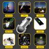 1200LM Super Bright Mini Keychain Flashlight Waterproof Flashlights 1000mAh Type-C Flashlight for Long Standby Life Waterproof