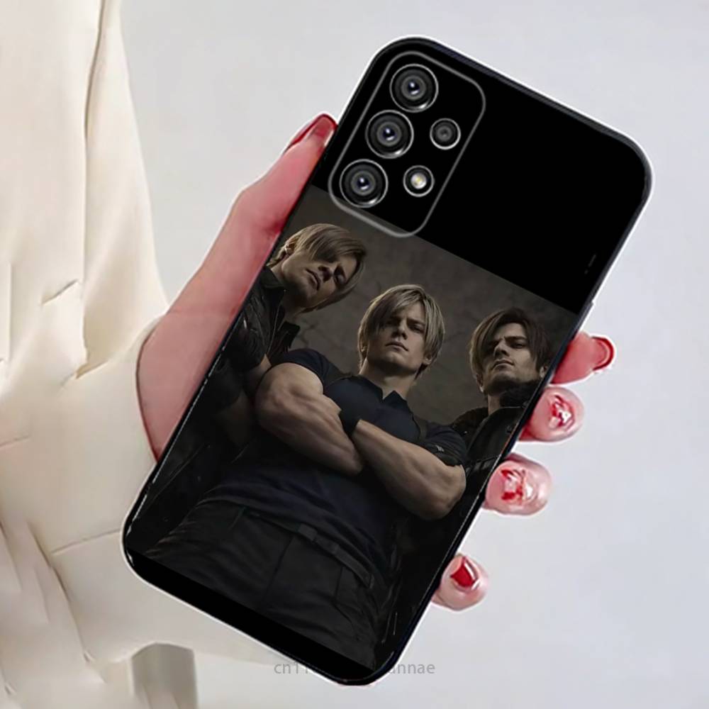 Leon Kennedy Phone Case for Samsung Galaxy A73,23,53,33,14,24,13,72,22,52,32,54,A34 Soft Cover