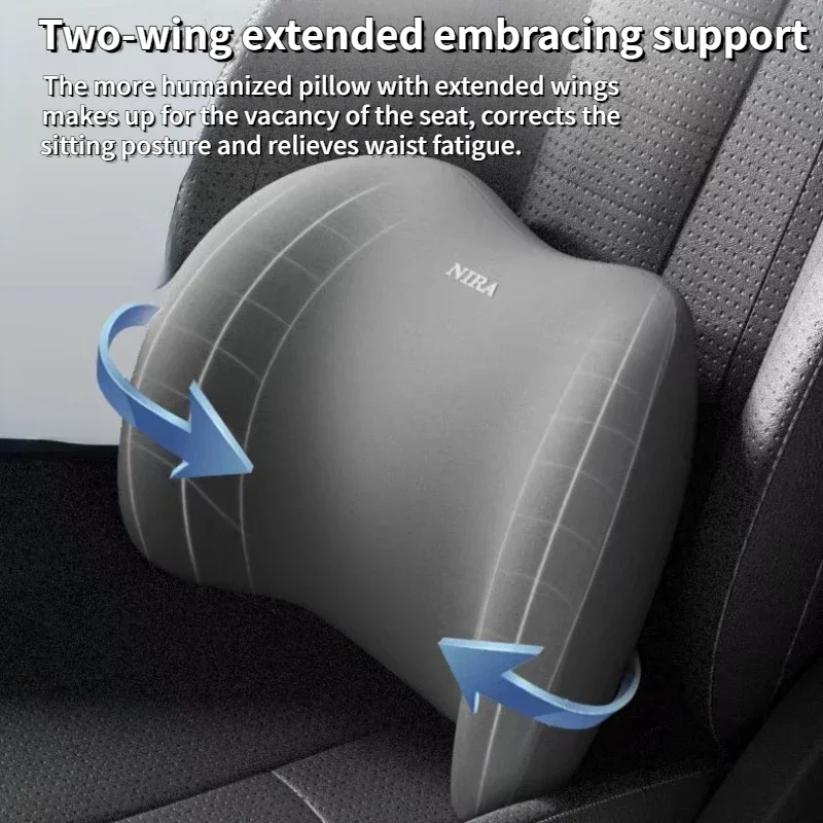 Memory Foam Neck Pillow Protection Lumbar Backrest Cushion Lumbar Cushion Headrest Cushion