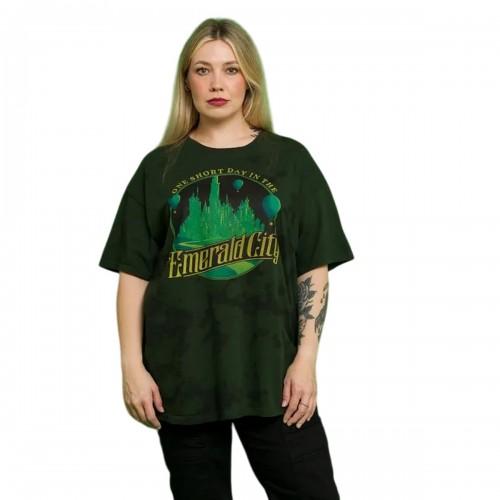 Wicked Unisex Adult Emerald City Tie Dye T-Shirt
