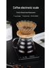 LED Smart Italienische Kaffeebrau-Waage mit Automatischer Zeitschaltuhr