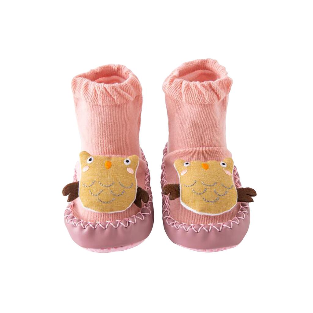 Newborn Baby Cartoon Newborn Baby Girls Boys - Socks Slipper Shoes Boots