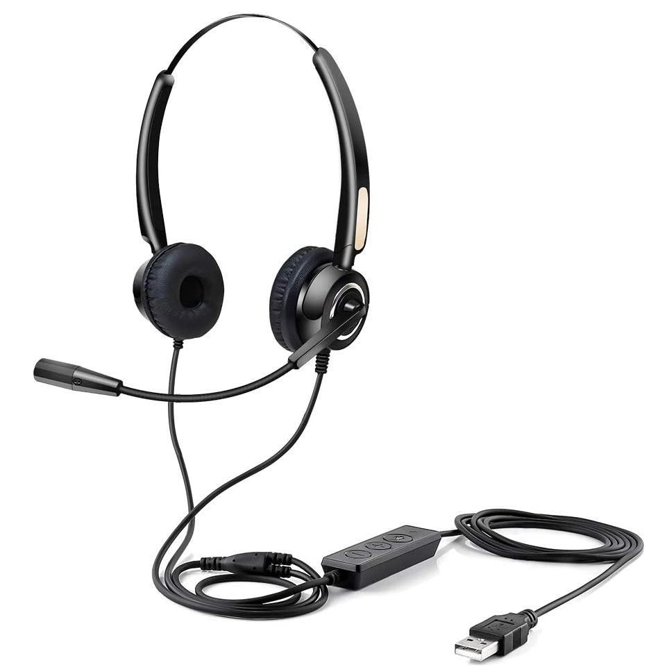 

Компьютерная гарнитура CALLANY USB для офиса/рабочего колл-центра USB-гарнитура с микрофоном на штанге 18.9*12.5*4cm чёрный