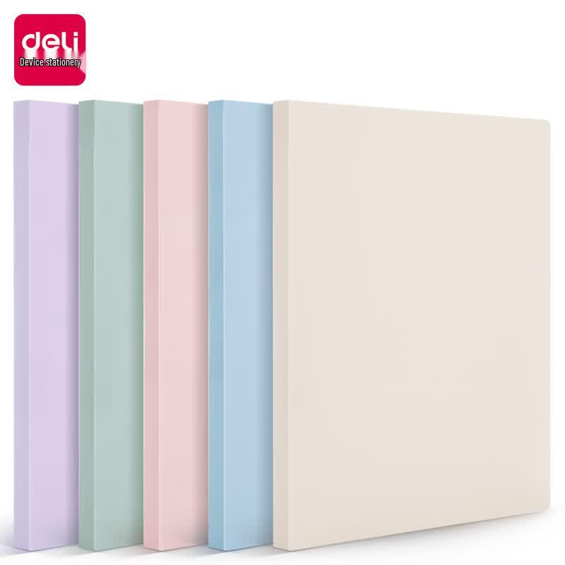 Deli A4 30-Pocket Loose-Leaf Document Folder