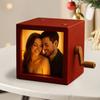 Yousheng Індивідуальна фото-розгорткова коробка Ручна розгорткова книжка-картинки з підсвіткою Персоналізована фото-розгорткова коробка Рамка Анімаційна машина Подарунки на Різдво
