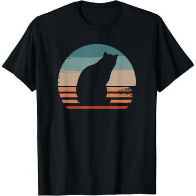 Vintage Retro Siamese Cat Lover T-Shirt