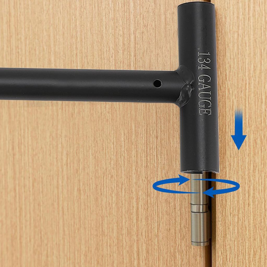 Instrument de reglare a balamalei ușii Balamale din oțel Cheie de reglare a golului Cheie pentru reparații pentru diferite uși