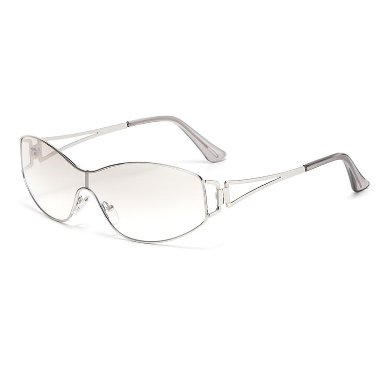 Y2K Trendy Wraparound Sunglasses For Men Women Fashionable UV Protection Outdoor Cycling Goggles 2530