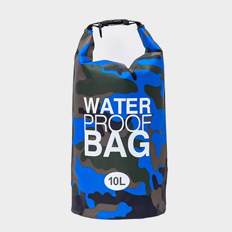 Outdoor Camouflage Waterproof Cycling Bag - Multifunctional Barrel Design with Single and Double Shoulder Straps