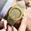 Men's Starry Sky Diamond Quartz Watch - Hip Hop Fashion Style