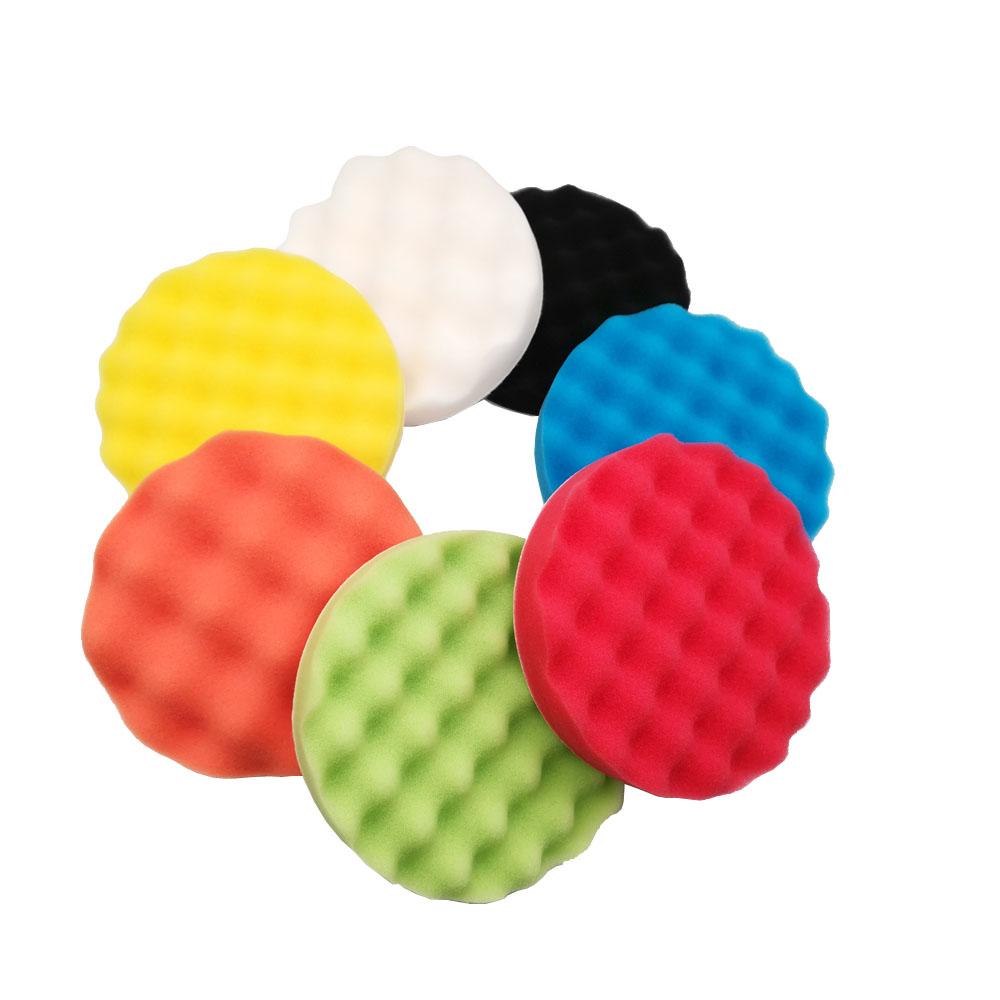 4/5/6/7/8pcs 6inch Polishing Pad Kit 150mm Foam Buffer Kit Buffing Sponge Wax Pad for Removes Scratches