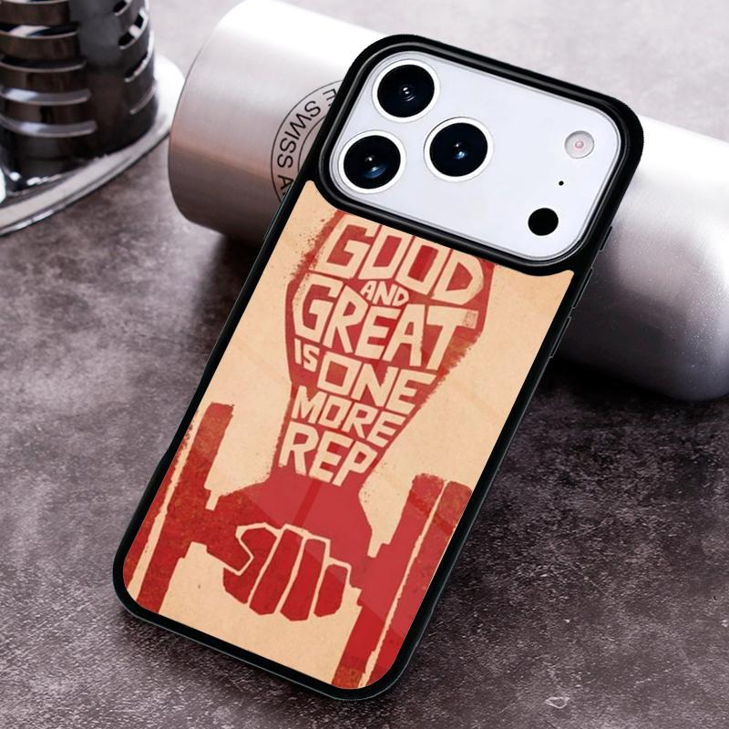 Gym Fitness Bodybuilding Phone Case for iPhone 17 16 15 Pro Max Air 14 13 12 11 Plus Shockproof Cover