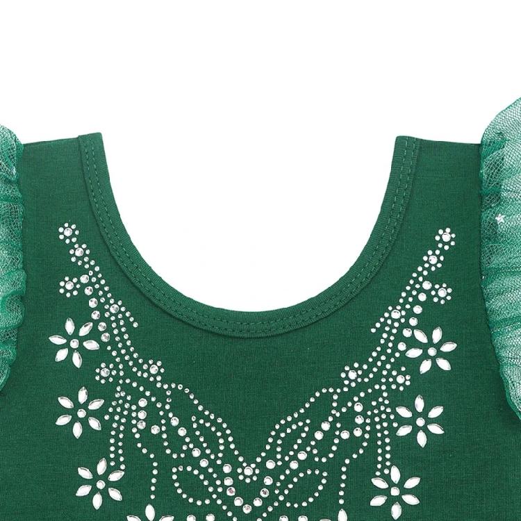 Ballet Performances Wear Leotard Comfortable Girls Dance Dress Glittering Sequins for Childrens Dance Gymnastics
