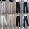 Damen Winter Daunen Baumwollhose Große Größe Dicke Thermische Baumwollhose Mittleren Alters Ältere Mama Warme Hose