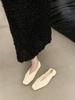 Fashion AIYUQI Women's Ballet Flats 2025 New  Comfortable Pleated Loafers For Women Large Size Shallow Mouth Soft Sole Female Shoes