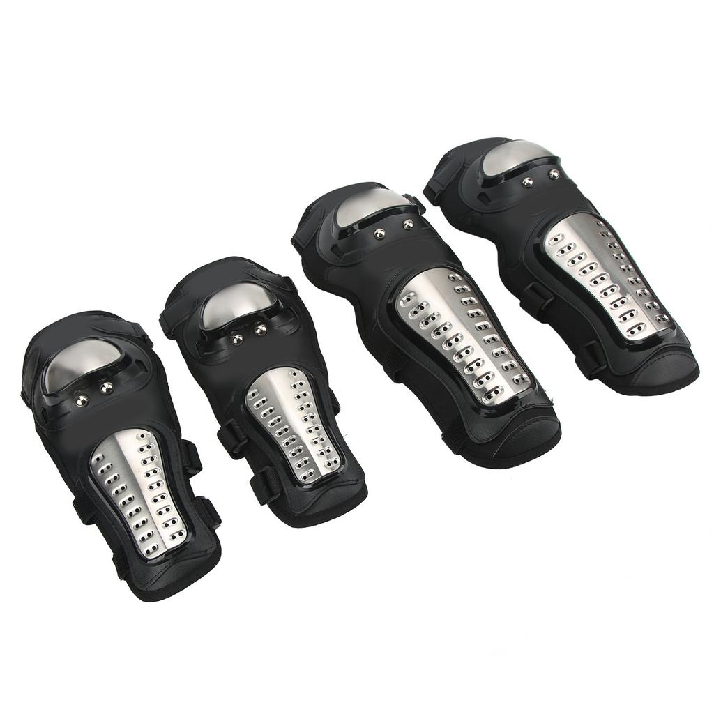 Motorcycle Knee Pads Elbow Pads Riding Knee Elbow Guards Protector for Motorcycle Cycling Racing