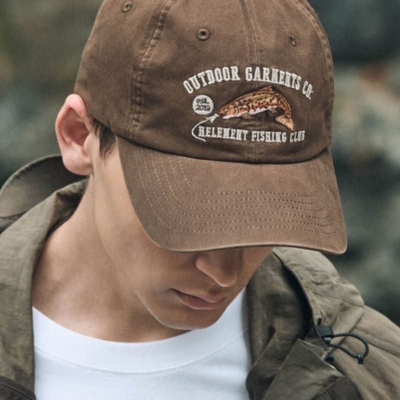 

HELEMENT Belly Washed Dead Ball Cap (BROWN) FREE