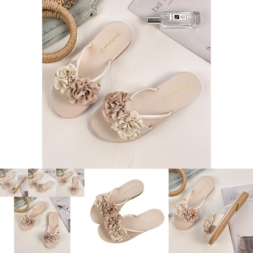 Stylish Summer Sandals For Women With Elegant Floral Design Perfect For Beach Vacations And Casual Outings