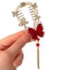 Tassel Camellia Hair Claw Clip Pill Head Ponytail Buckle Hair Clip Bell Orchid Twist Hair Clip Frog Buckle Hair Grips