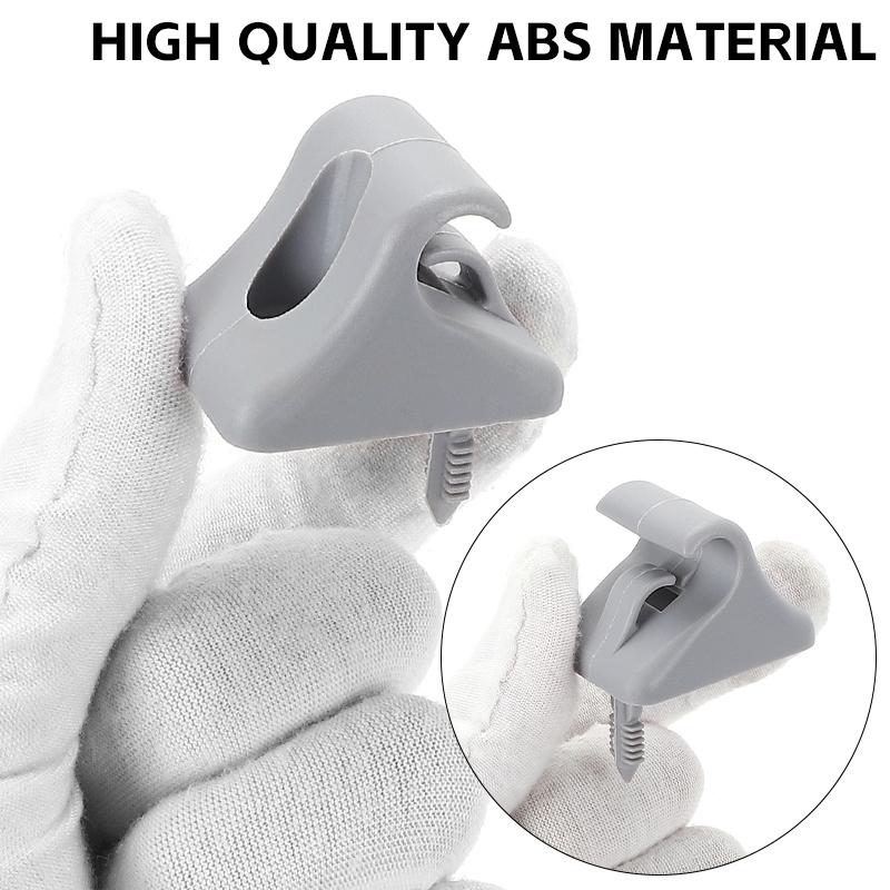 Auto Interior Sun Visor Clip Holder For Hyundai Getz 2002-2011 Front Left Right Car Inner Hook Bracket Hanger Grey 852351C300QS