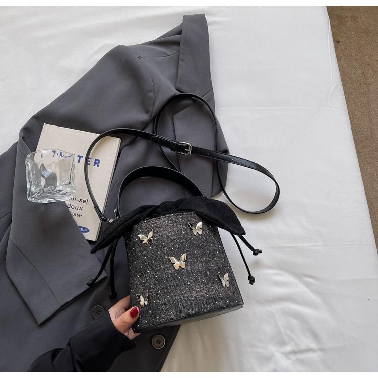 

Premium butterfly bucket bag trend 2025 summer new foreign style niche leisure bag fashion women s bag