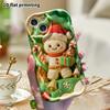 Phone Case: 2D Flat Design Suitable for iPhone 18 17 16 15 14 13 Pro Protective Case, Gingerbread Man Christmas, Christmas and Halloween, Perfect Holi