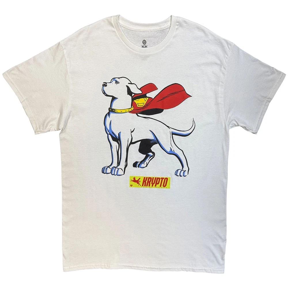Dc Comics Superunisex Crypto Cape Licensed TShirt Unisexs L