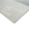 Tapis doux moderne motifs géométriques gris 160x230