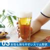 CB Japan Glass Dishwasher Double Glass for Enjoying Bubbles Tumbler, 350ml, Heat-Resistant Glass, Single-Walled Top/Double-Walled Body, Safe,